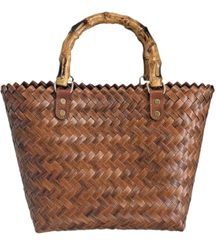 Amazon.co.jp: ちどり産業 かごバッグ 91-09BR : ファッション